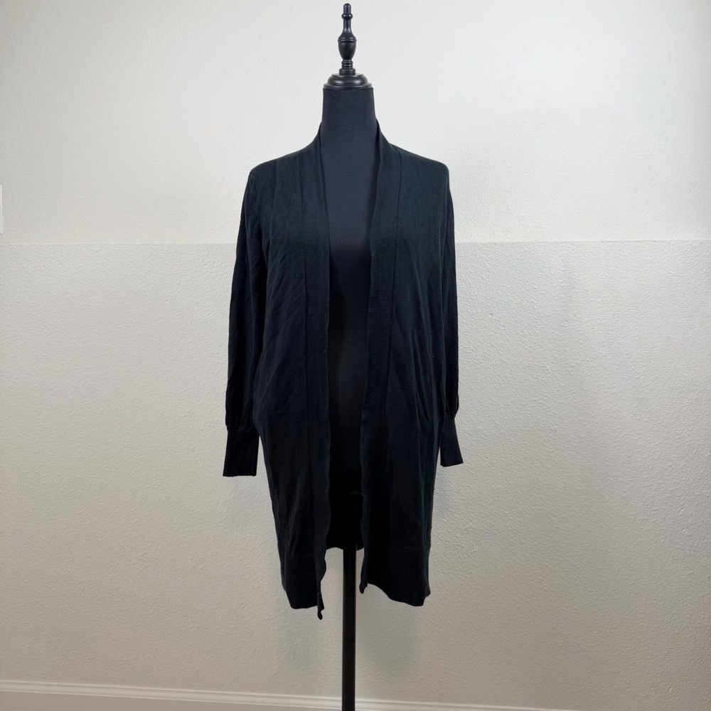 Banana Republic 80 Silk 20 Cotton Longline Cardigan — XS